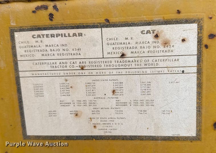 image for item EU6383 Caterpillar C motor grader