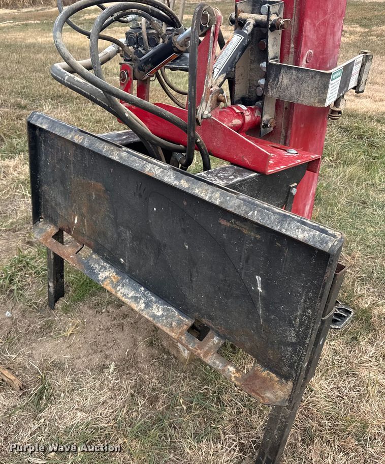 image for item EU6385 Shaver HD-10 skid steer post driver