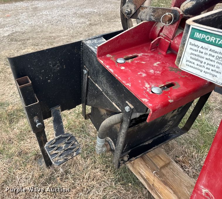 image for item EU6385 Shaver HD-10 skid steer post driver