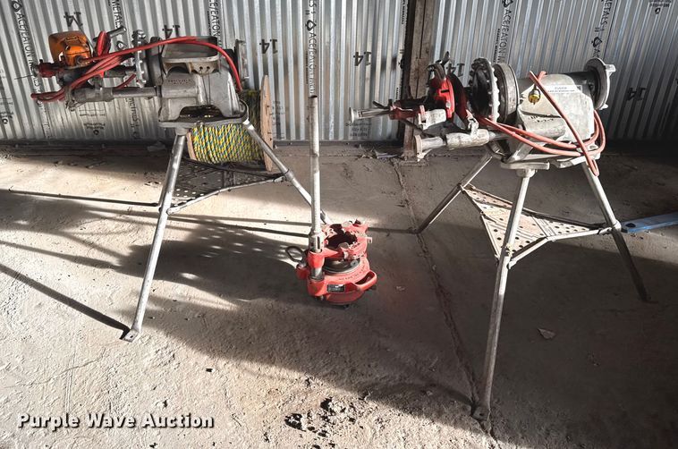 image for item EU6434 (3) pipe threading machines