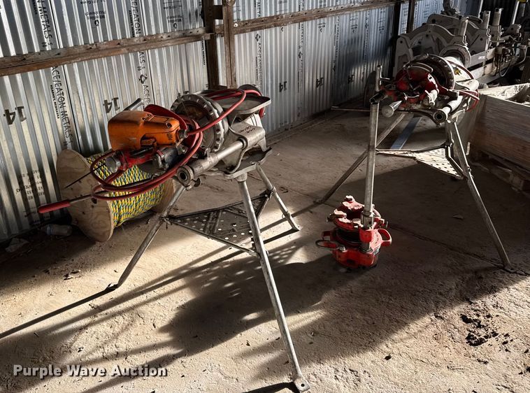 image for item EU6434 (3) pipe threading machines