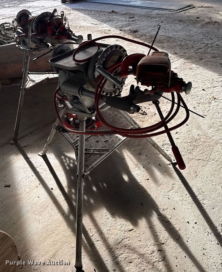 image for item EU6434 (3) pipe threading machines