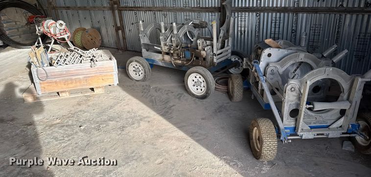 image for item EU6435 (2) pipe fusing machines