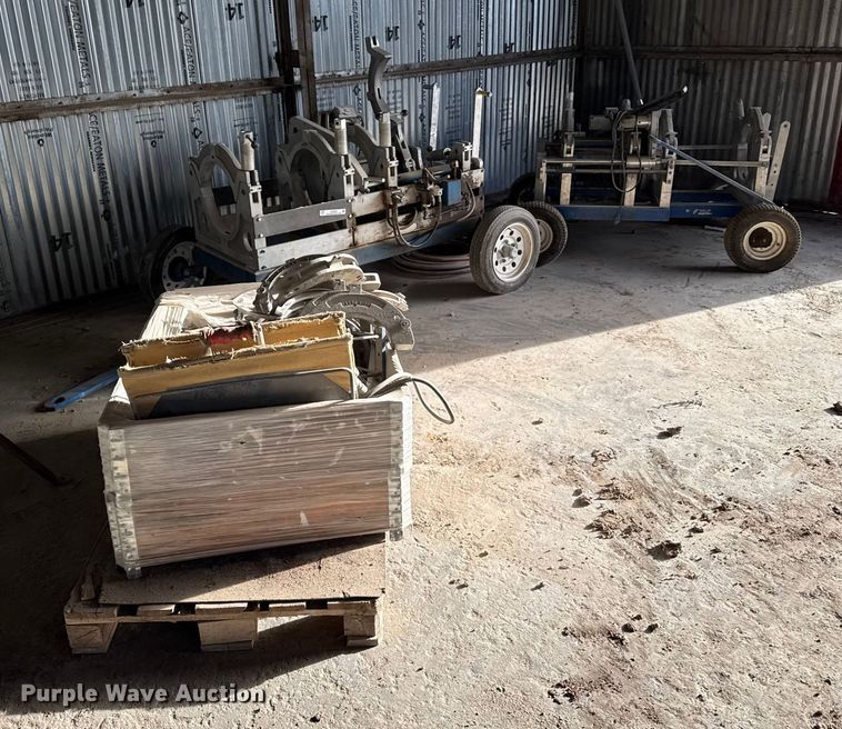 image for item EU6435 (2) pipe fusing machines