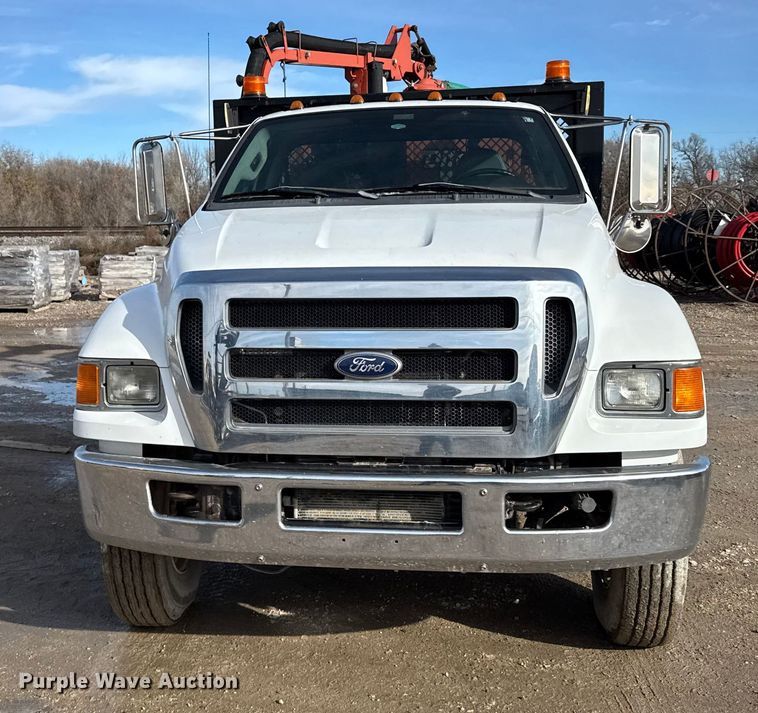 image for item EU6442 2011 Ford F750 Super Duty XL vacuum truck