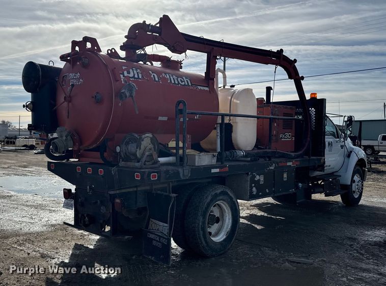 image for item EU6442 2011 Ford F750 Super Duty XL vacuum truck