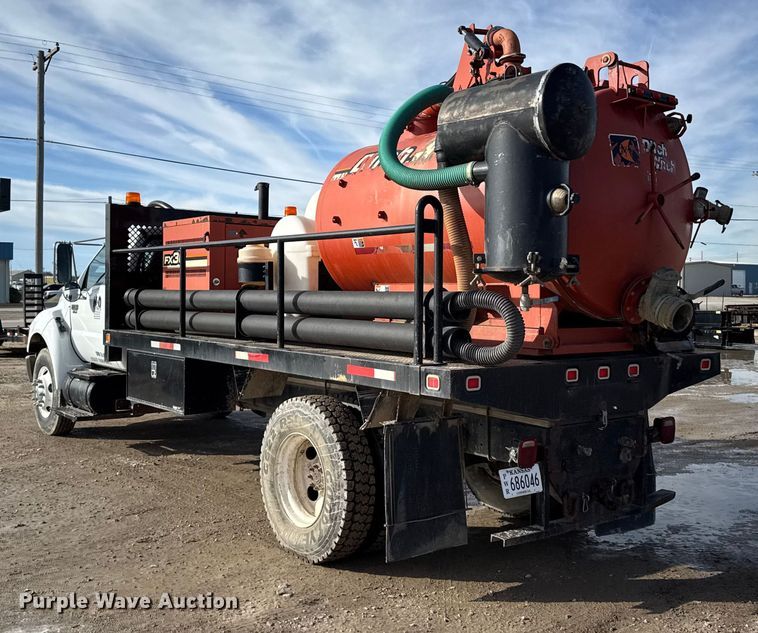 image for item EU6442 2011 Ford F750 Super Duty XL vacuum truck