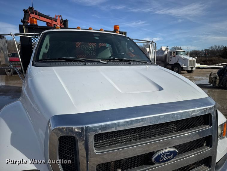 image for item EU6442 2011 Ford F750 Super Duty XL vacuum truck