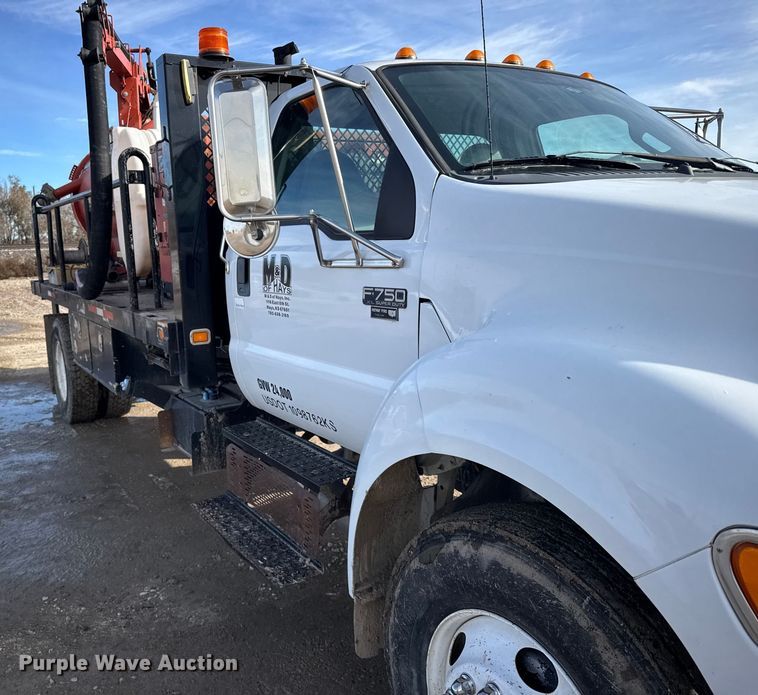 image for item EU6442 2011 Ford F750 Super Duty XL vacuum truck