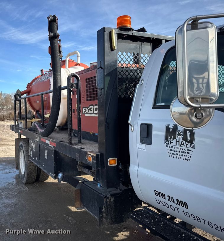 image for item EU6442 2011 Ford F750 Super Duty XL vacuum truck