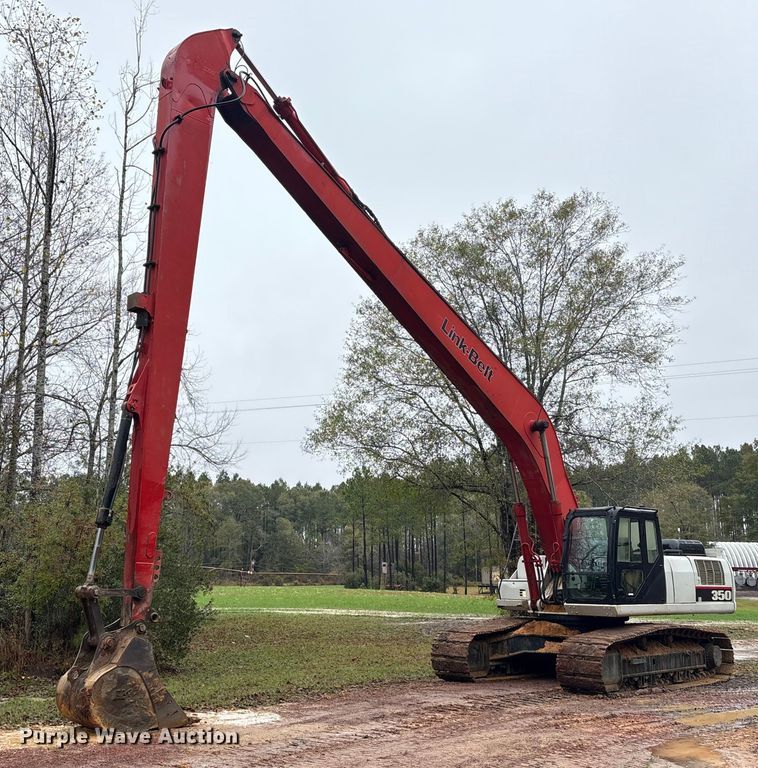 image for item EU7097 LinkBelt 350X2 long reach excavator