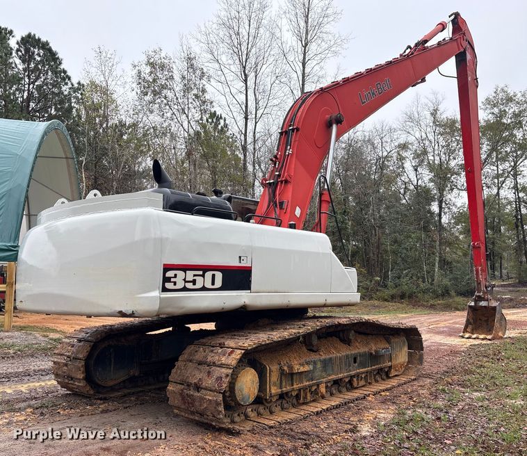 image for item EU7097 LinkBelt 350X2 long reach excavator
