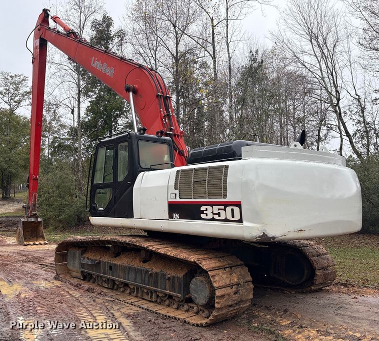 image for item EU7097 LinkBelt 350X2 long reach excavator