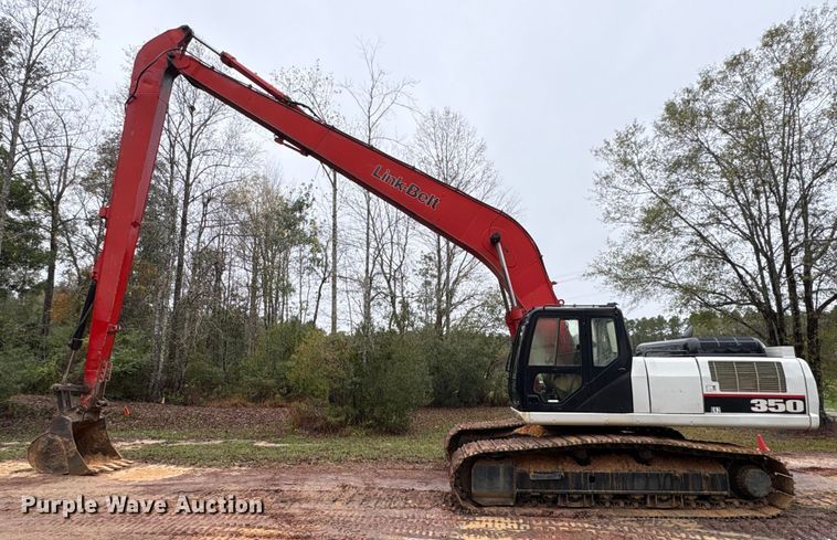 image for item EU7097 LinkBelt 350X2 long reach excavator