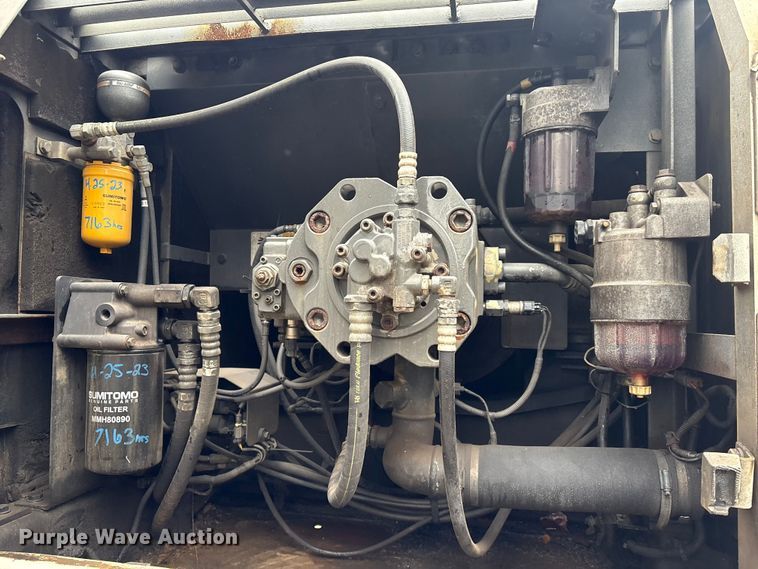 image for item EU7097 LinkBelt 350X2 long reach excavator