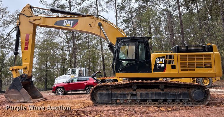 image for item EU7102 2010 Caterpillar 345D L excavator