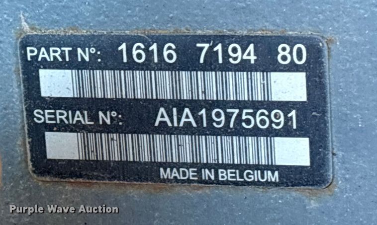 image for item EU7106 2015 Atlas Copco CPS 185 KD7 T4F air compressor