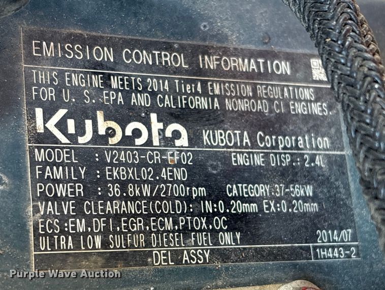 image for item EU7106 2015 Atlas Copco CPS 185 KD7 T4F air compressor