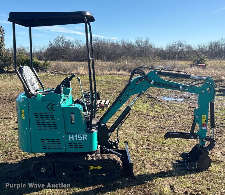 image for item EV2569 2025 CFG Industrial H15R mini excavator