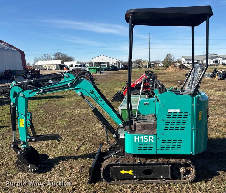 image for item EV2569 2025 CFG Industrial H15R mini excavator