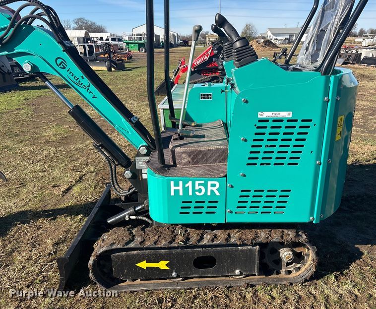 image for item EV2569 2025 CFG Industrial H15R mini excavator