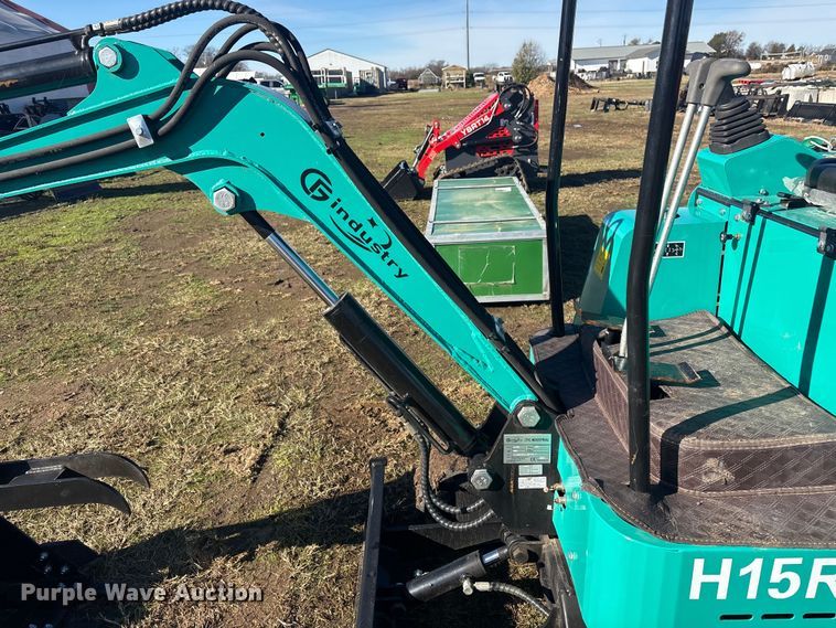 image for item EV2569 2025 CFG Industrial H15R mini excavator