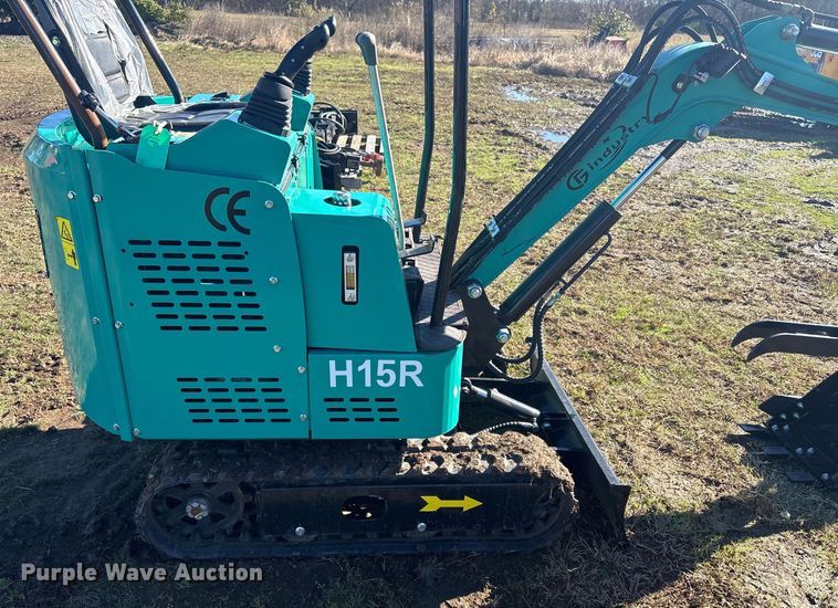 image for item EV2569 2025 CFG Industrial H15R mini excavator