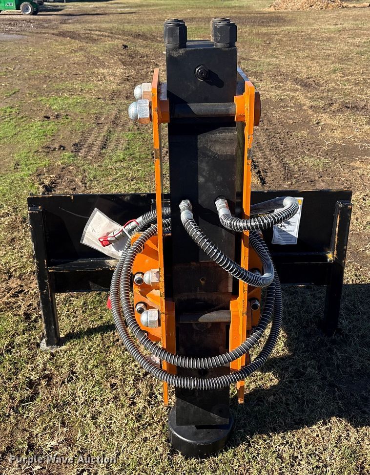 image for item EV2575 2025 Wolverine PD-12-08D skid steer post driver