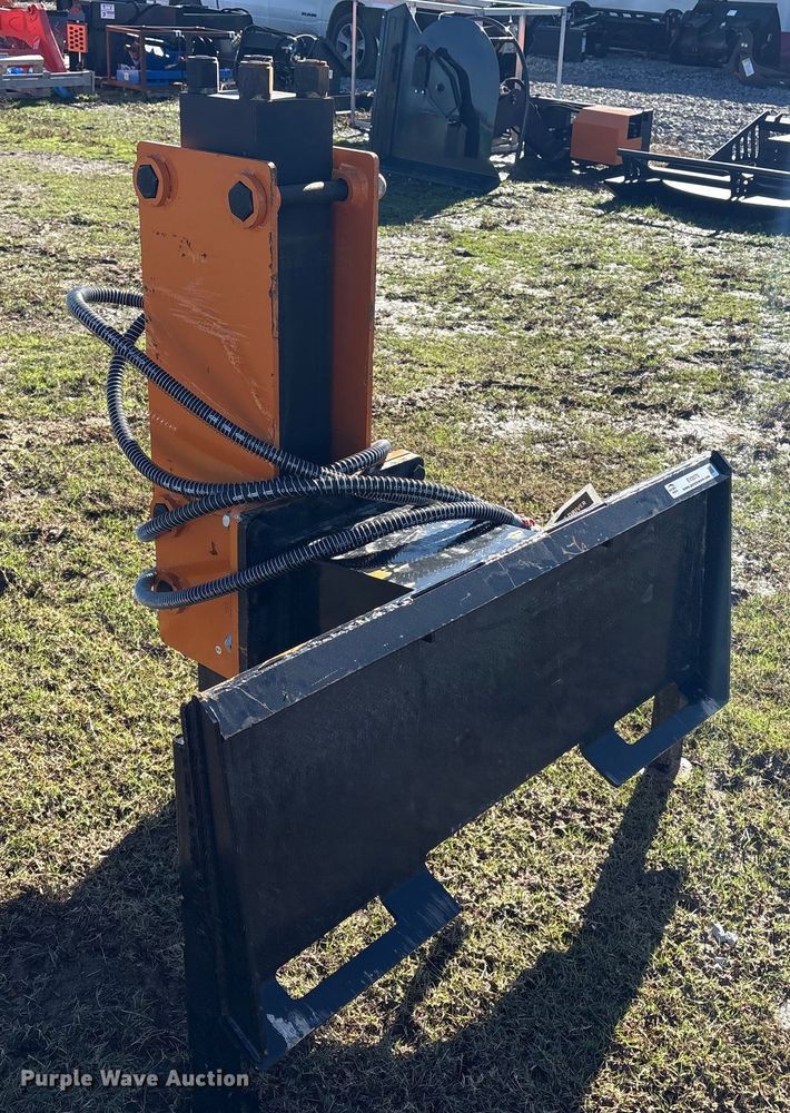 image for item EV2575 2025 Wolverine PD-12-08D skid steer post driver