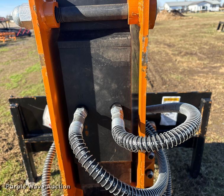 image for item EV2575 2025 Wolverine PD-12-08D skid steer post driver