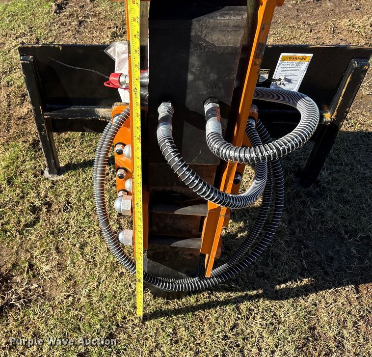 image for item EV2575 2025 Wolverine PD-12-08D skid steer post driver