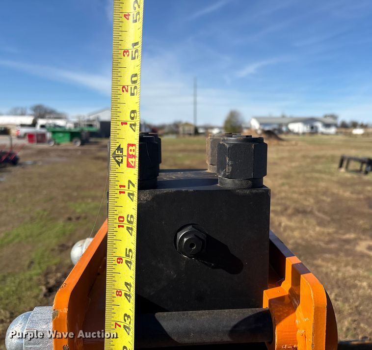 image for item EV2575 2025 Wolverine PD-12-08D skid steer post driver