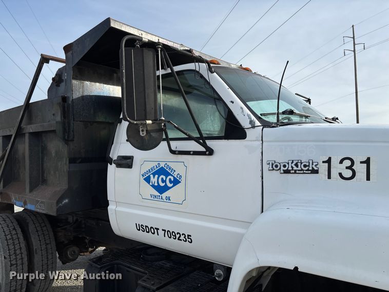 image for item EV3324 1992 GMC TopKick dump truck
