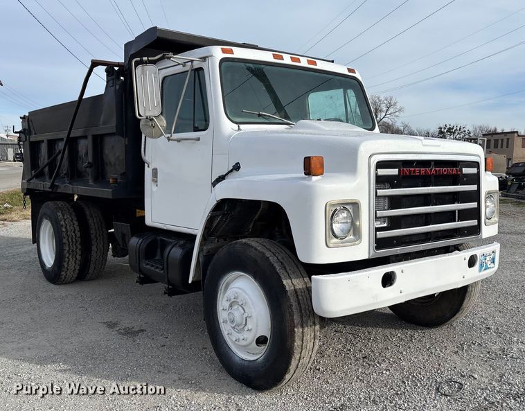 image for item EV3326 1985 International 1954 dump truck