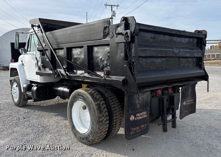 image for item EV3326 1985 International 1954 dump truck