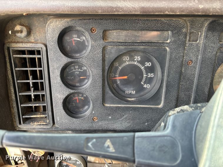 image for item EV3326 1985 International 1954 dump truck