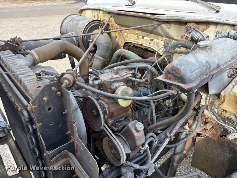 image for item EV3326 1985 International 1954 dump truck