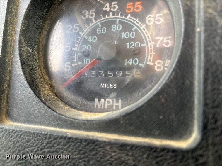 image for item EV3326 1985 International 1954 dump truck