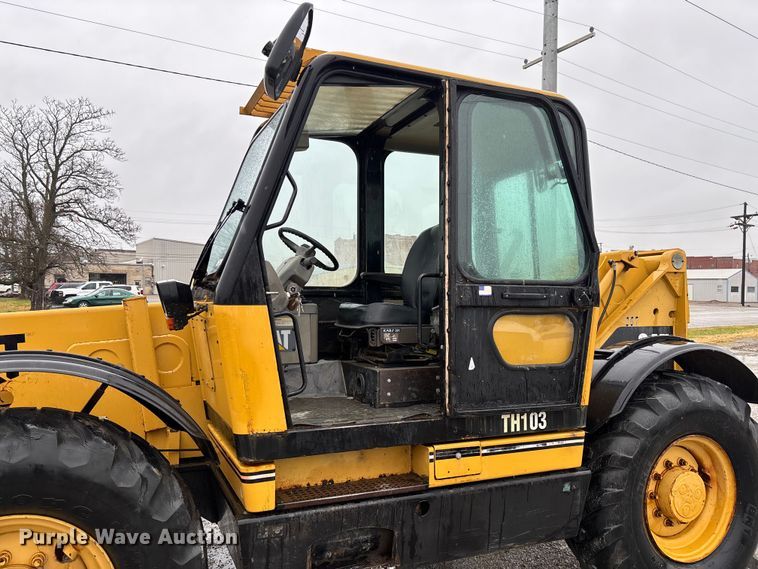 image for item EV3332 1998 Caterpillar TH103 Telehandler