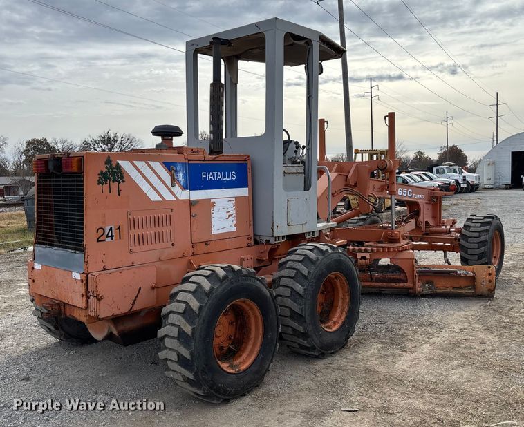 image for item EV3333 Fiat-Allis FG65C Turbo motor grader