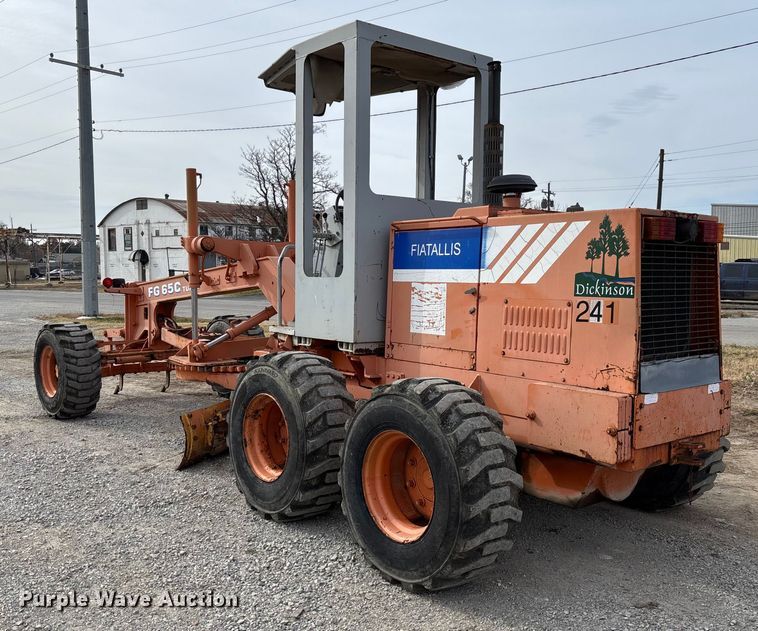 image for item EV3333 Fiat-Allis FG65C Turbo motor grader