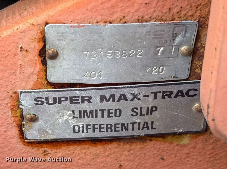 image for item EV3333 Fiat-Allis FG65C Turbo motor grader