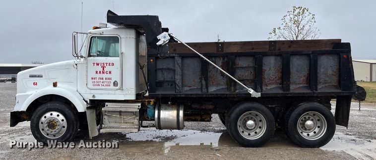 image for item EV3358 1991 Kenworth T800 dump truck