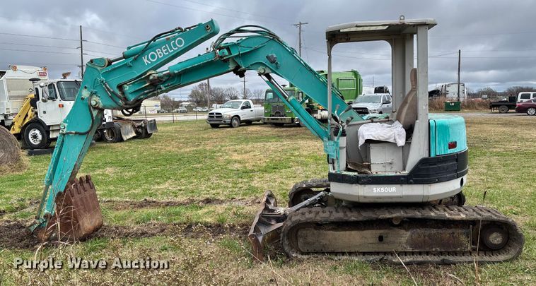 image for item EV3381 Kobelco SK50UR mini excavator
