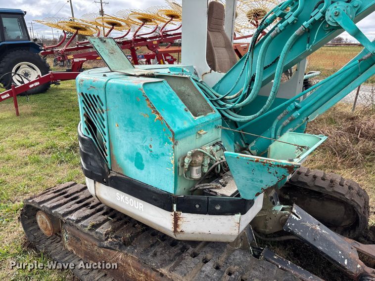 image for item EV3381 Kobelco SK50UR mini excavator