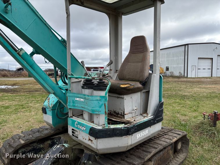 image for item EV3381 Kobelco SK50UR mini excavator