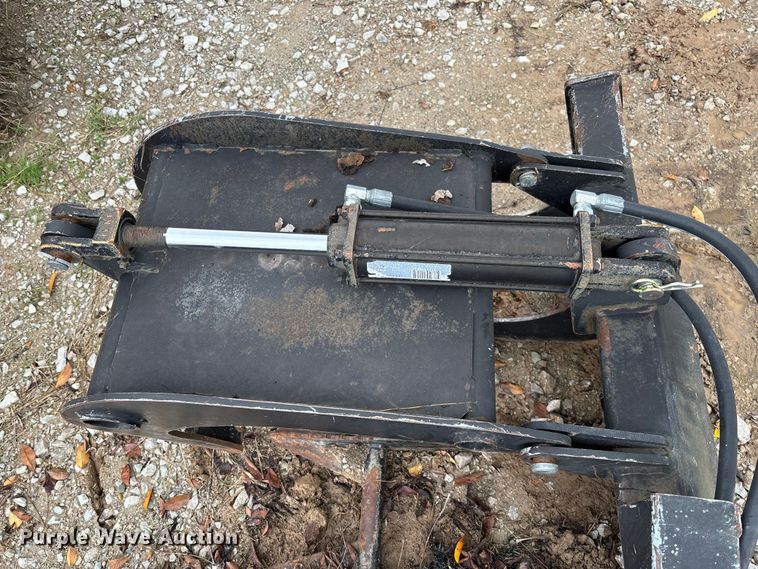 image for item EV3384 Lucas Metal Works 6GSS-12 skid steer grapple bucket