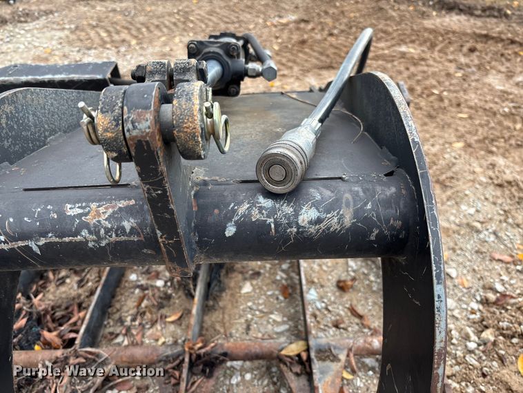 image for item EV3384 Lucas Metal Works 6GSS-12 skid steer grapple bucket