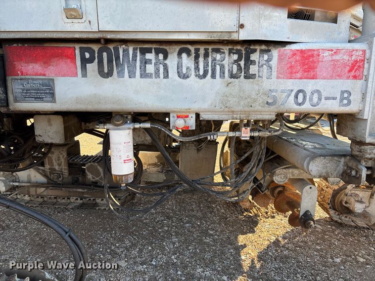 image for item EV3394 Power Curbers 5700-B curb machine
