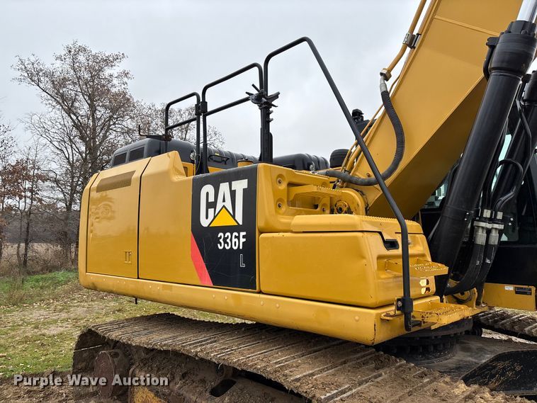 image for item EV3396 2018 Caterpillar 336FL excavator